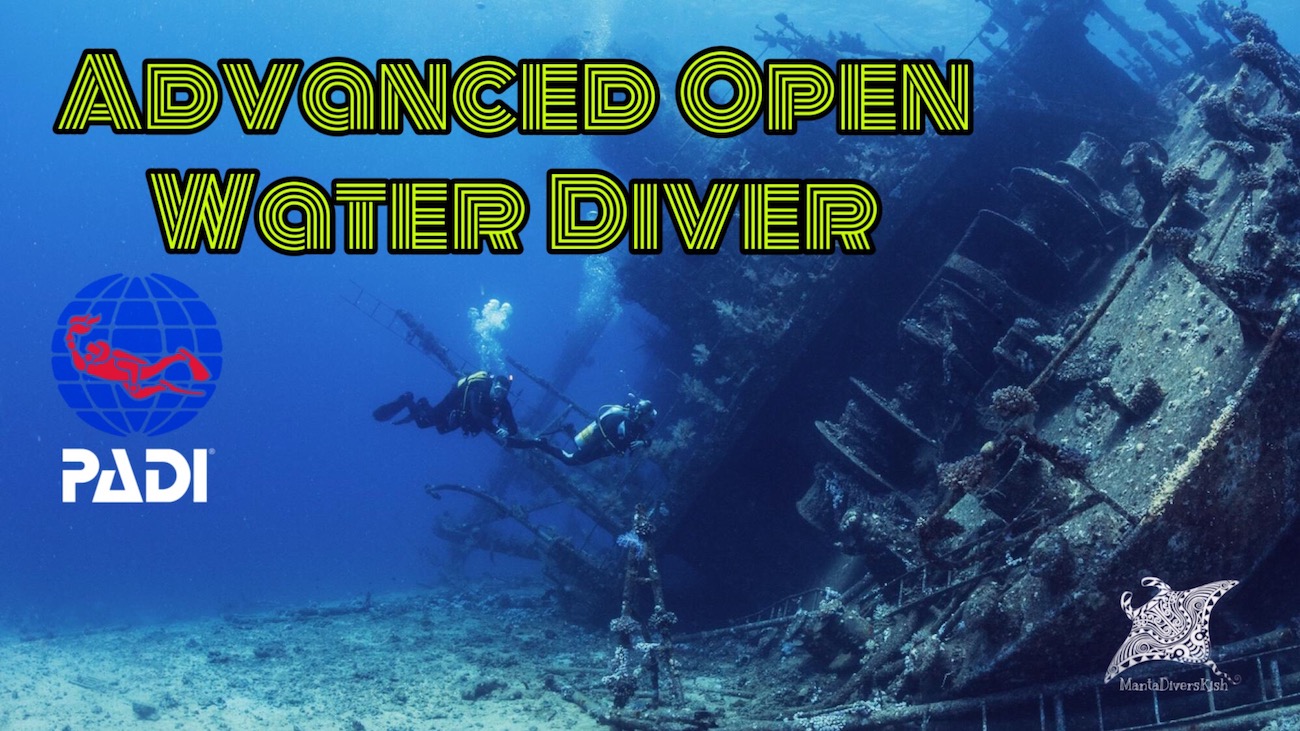 غواصی در آب های آزاد پیشرفته