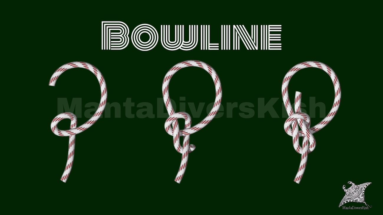 آموزش گره | Bowline
