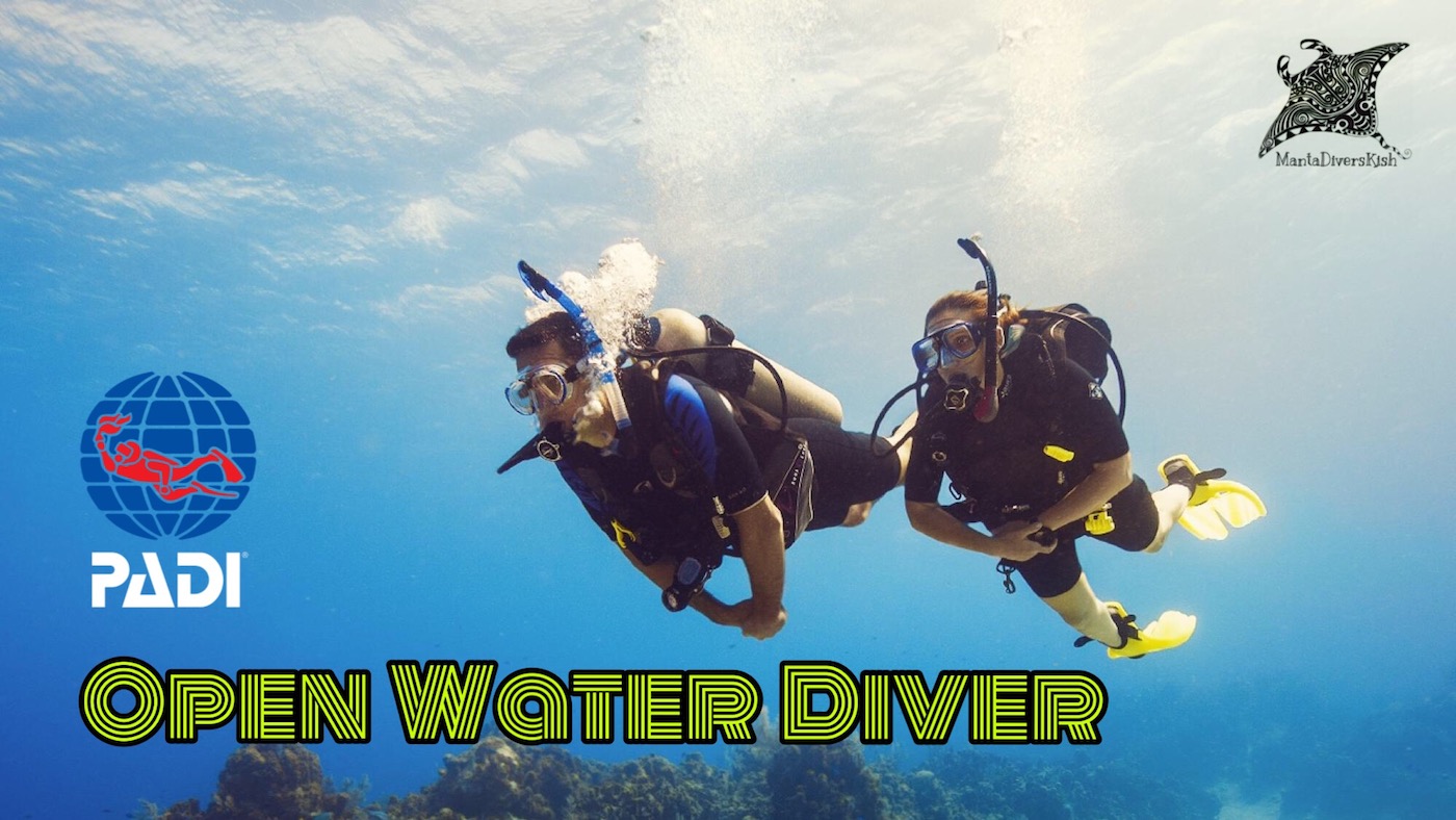 غواصی در آبهای آزاد 